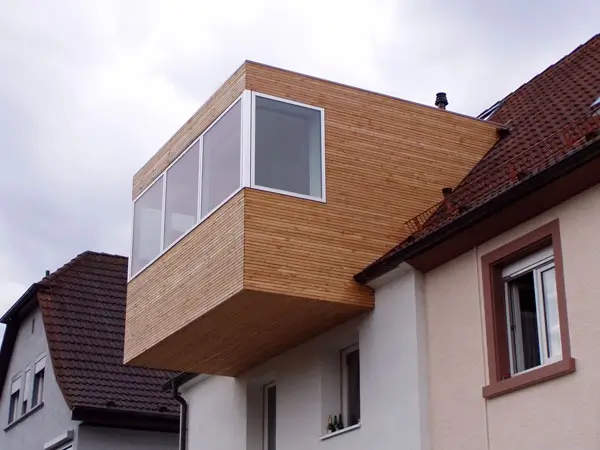 Gaubenanbau in Holzrahmenbauweise