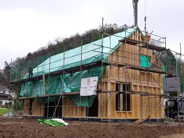 Einfamilien Holzrahmenbau